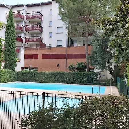 Апартаменты Avec Piscine, Clim, Wifi, Parking Тулуза